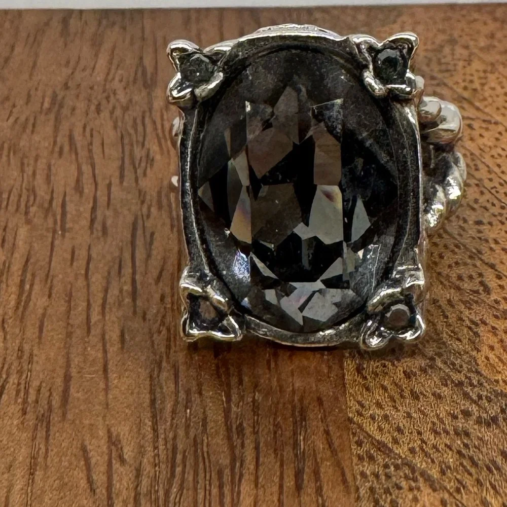 Jessica Elliott Swarovski‎ & Brass Plated Rings